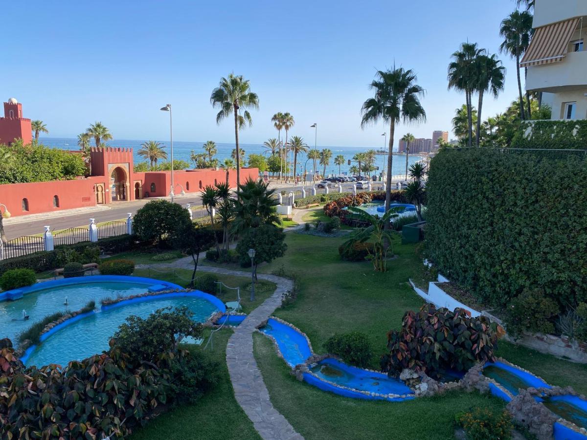 Modern Sea View Studio In Benal Beach Benalmadena Luaran gambar