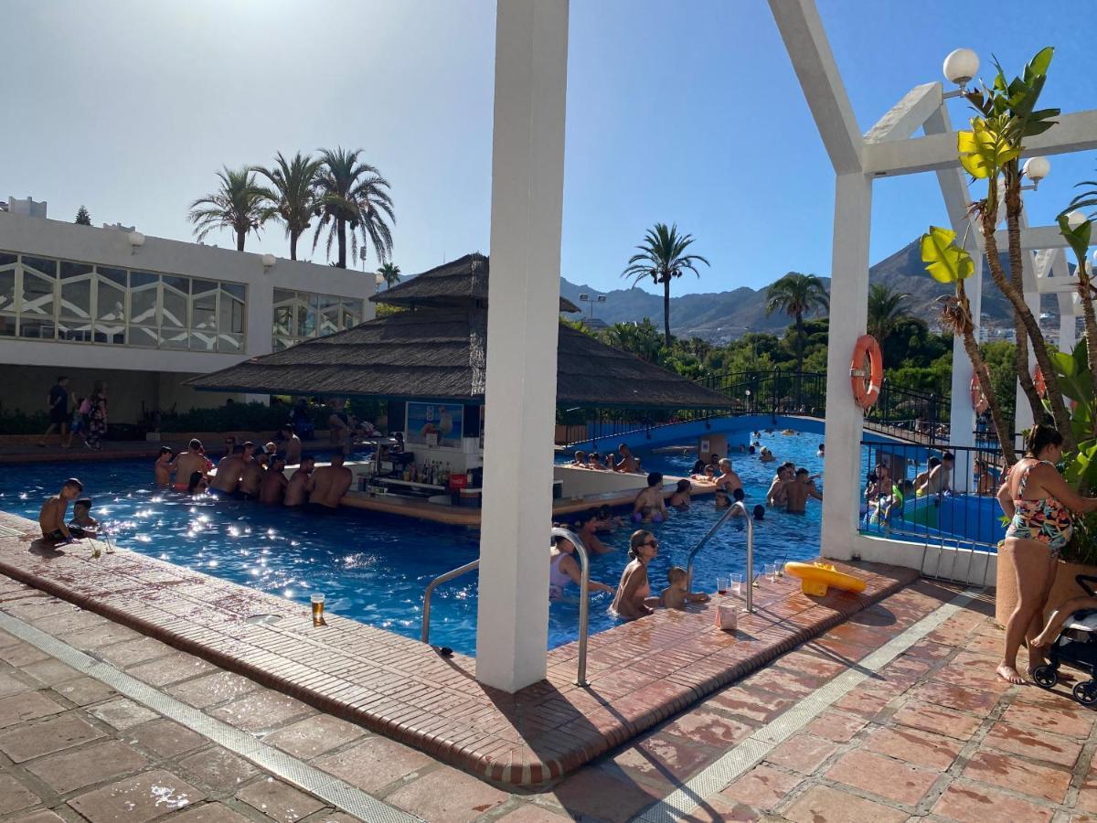 Modern Sea View Studio In Benal Beach Benalmadena Luaran gambar