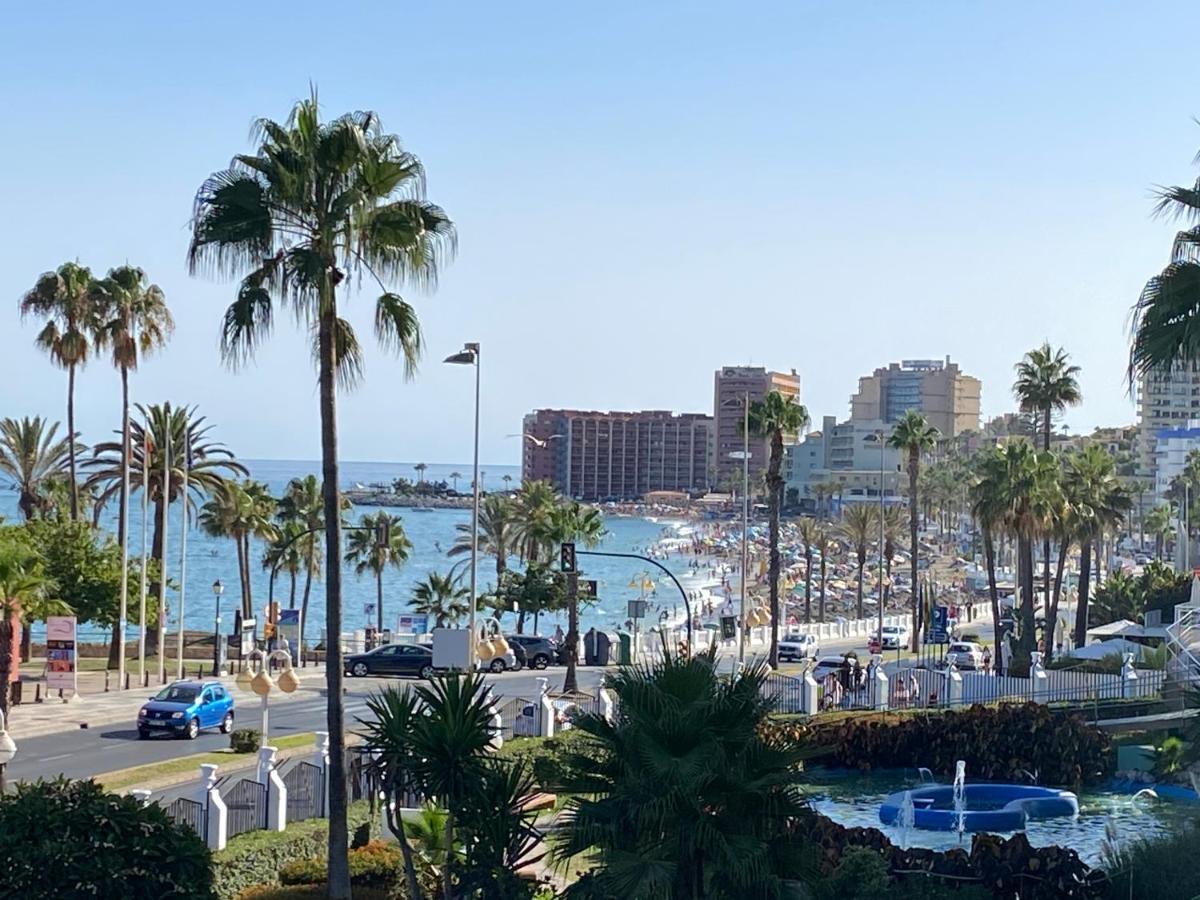 Modern Sea View Studio In Benal Beach Benalmadena Luaran gambar